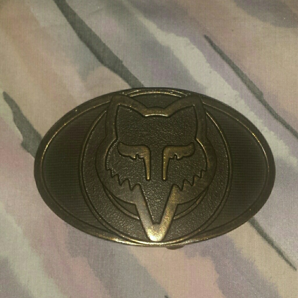 Fox Head Belt Buckle